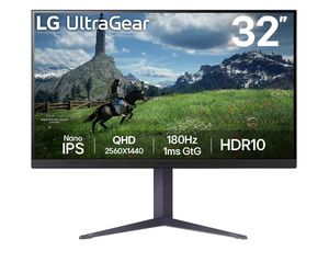 LG ULTRAGEAR 32GS85Q-B 31.5 INCH IPS QHD 180HZ 1MS *จอคอมพิวเตอร์