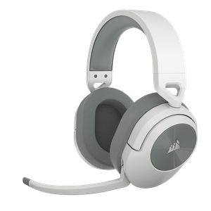 CORSAIR HS55 WIRELESS GAMING HEADSET WHITE*หูฟังเกมมิ่ง