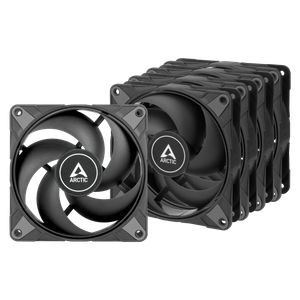 ARCTIC P12 MAX PWM FAN BLACK PACK5 *พัดลม