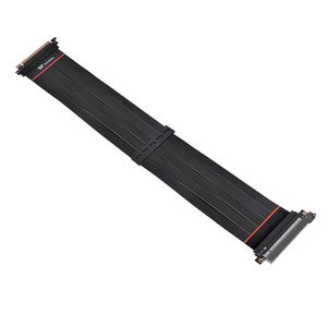 THERMALTAKE PREMIUM PCI-E 4.0 RISER EXTENDER 600MM *สายต่อการ์ดจอจากเมนบอร์ด