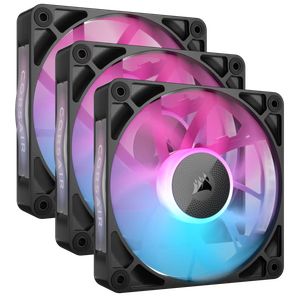 CORSAIR ICUE LINK RX120 RGB 120MM PWM TRIPLEPACK STARTER KIT *พัดลม