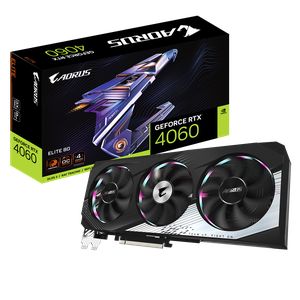 GIGABYTE AORUS GEFORCE RTX 4060 ELITE 8GB GDDR6 (rev.1.0) *การ์ดจอ