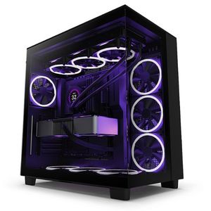 NZXT H9 FLOW MID-TOWER AIRFLOW MATTE BLACK *เคส