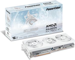 POWERCOLOR HELLHOUND SPECTRAL WHITE AMD RADEON RX 7800 XT 16GB GDDR6 *การ์ดจอ