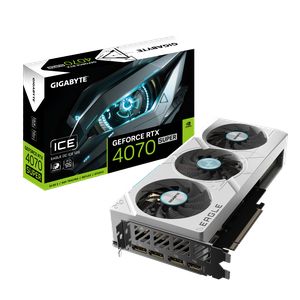 GIGABYTE GEFORCE RTX 4070 SUPER EAGLE OC ICE 12GB GDDR6X *การ์ดจอ