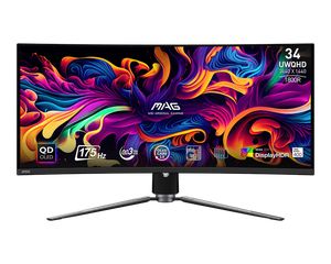 MSI MAG 341CQP 34 INCH QD-OLED UWQHD 175HZ 0.03MS ADAPTIVE SYNC *จอคอมพิวเตอร์