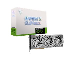 MSI GEFORCE RTX 4070 GAMING X SLIM WHITE 12GB GDDR6X  *การ์ดจอ