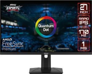 MSI OPTIX G274QPF-QD FLAT 27 INCH 1MS 170HZ 2K WQHD IPS G-SYNC-FREE SYNC PREMIUM *จอคอมพิวเตอร์