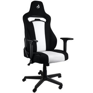 NITRO E250 GAMING CHAIR BLACK/WHITE *เก้าอี้เกมมิ่ง