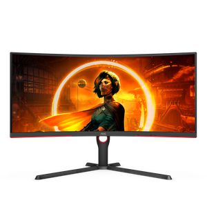 AOC CU34G3S 34 INCH CURVED 165HZ  VA *จอคอมพิวเตอร์