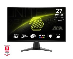 MSI MAG 27CQ6F 27 INCH CURVE VA WQHD 180HZ 0.5MS *จอคอมพิวเตอร์