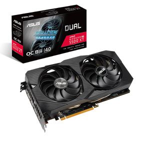 ASUS DUAL RX 5500XT EVO O8GB GDDR6 *การ์ดจอ