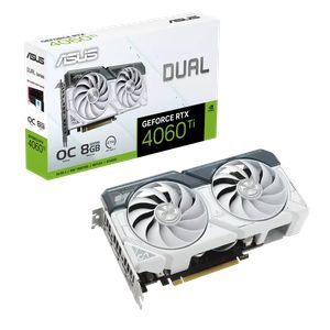 ASUS DUAL GEFORCE RTX 4060 TI OC EDITION 8GB GDDR6 WHITE *การ์ดจอ