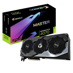 GIGABYTE AORUS GEFORCE RTX 4070 MASTER 12GB GDDR6X *การ์ดจอ