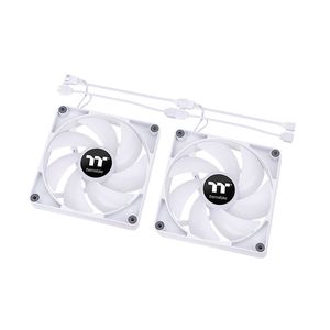 THERMALTAKE CT140 ARGB SYNC PC COOLING FAN WHITE (2-FAN PACK) *พัดลม