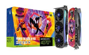 ZOTAC GEFORCE RTX 4070TI GAMING AMP AIRO SPIDER-MAN 12GB GDDR6X *การ์ดจอ