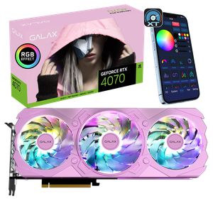 GALAX GEFORCE RTX 4070 EX GAMER PINK 12GB GDDR6X *การ์ดจอ