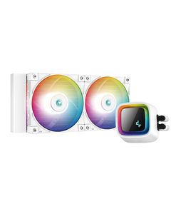 DEEPCOOL LS520 240MM (120MM*2) WHITE *ชุดน้ำปิด