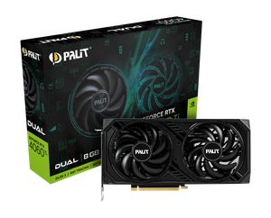 PALIT DUAL GEFORCE  RTX 4060 TI 8GB GDDR6 *การ์ดจอ