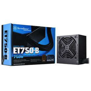 SILVERSTONE ESSENTIAL ET750-B 750W 80 PLUS BRONZE *พาวเวอร์ซัพพลาย