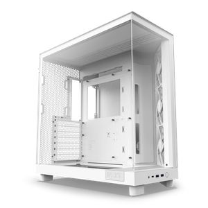 NZXT H6 FLOW MID TOWER AIRFLOW WHITE *เคส