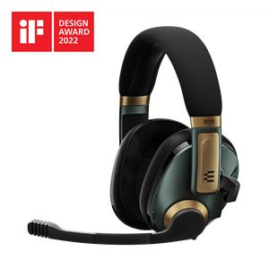 EPOS H3PRO HYBRID WIRELESS CLOSE ACOUSTIC GAMING HEADSET GREEN *หูฟังเกมมิ่ง