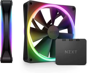 NZXT F140 RGB DUO 140MM BLACK TWIN PACK *พัดลม