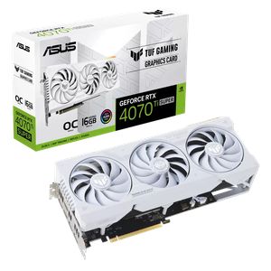 ASUS TUF GAMING GEFORCE RTX 4070 TI SUPER OC WHITE 16GB GDDR6X *การ์ดจอ