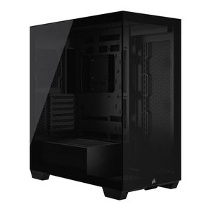 CORSAIR 3500X TEMPERED GLASS BLACK *เคส