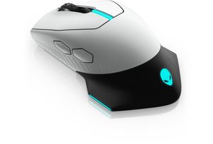 ALIENWARE 610M WIRED WIRELESS GAMING MOUSE: AW610M LUNAR LIGHT *เมาส์เกมมิ่ง