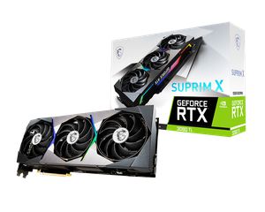 MSI RTX 3080Ti SUPRIM X LHR 12GB GDDR6X *การ์ดจอ