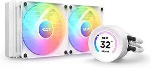 NZXT KRAKEN 240 ELITE WHITE RGB 240 MM (120x2) *ชุดน้ำปิด