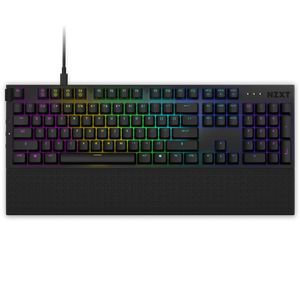NZXT FUNCTION RGB HOT SWAPPABLE (GATERON RED) BLACK *คีย์บอร์ดเกมมิ่ง