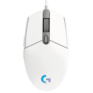 LOGITECH G102 LIGHTSYNC WHITE *เมาส์เกมมิ่ง