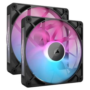 CORSAIR ICUE LINK RX140 RGB 140MM PWM FAN TWIN STARTER KIT *พัดลม