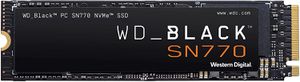 WD BLACK SN770 1TB NVMe SSD GEN4 PCIe M.2 2280 *เอสเอสดี