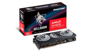 POWERCOLOR HELLHOUND AMD RADEON RX 7700 XT 12GB GDDR6 *การ์ดจอ