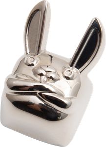 LOGA METALLIC KEYCAP SERIES: RABBOT (YEAR OF THE RABBIT) SILVER *คีย์แคป