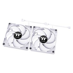 THERMALTAKE CT140 PC COOLING FAN WHITE (2-FAN PACK) *พัดลม