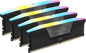 CORSAIR VENGEANCE RGB DDR5 192GB (4X48GB) 5200MHZ C38 BLACK *แรม