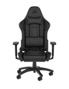 CORSAIR TC100 RELAXED LEATHERETTE BLACK *เก้าอี้เกมมิ่ง