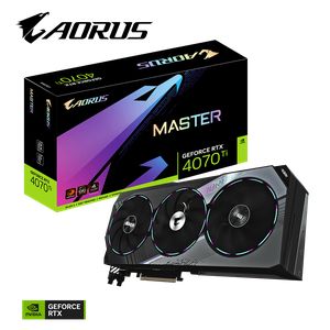 GIGABYTE AORUS GEFORCE RTX 4070 TI MASTER 12GB GDDR6X (ref.1.0) *การ์ดจอ