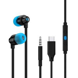 LOGITECH G333 GAMING EARPHONES BUFFY BLACK *หูฟังเกมมิ่ง