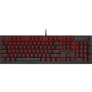 CORSAIR K60 PRO MECHANICAL (CHERRY VIOLA BLACK RED / LED RED / EN-TH) *คีย์บอร์ดเกมมิ่ง