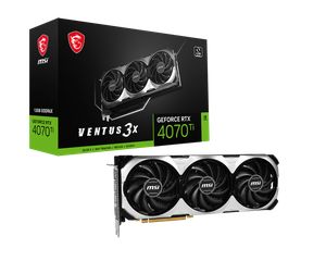 MSI GEFORCE RTX 4070 TI VENTUS 3X E1 OC 12GB GDDR6X *การ์ดจอ