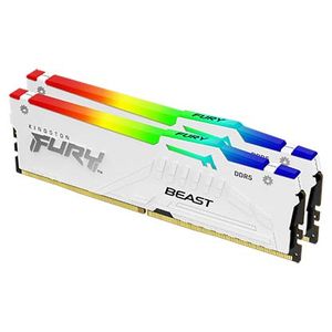 KINGSTON FURY BEAST RGB DDR5 32GB (2X16GB) 5600MHZ CL36 WHITE *แรม