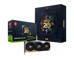 MSI GEFORCE RTX 4070 SUPER GAMING X SLIM WORLD OF WARCRAFT EDITION 12GB GDDR6X *การ์ดจอ