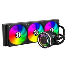 LIAN LI GALAHAD AIO RGB 360 MM (120 X 3) BLACK *ชุดน้ำปิด