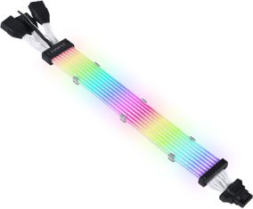 LIAN-LI RGB STRIMER PLUS V2 3x8 PIN 8 LIGHT (FOR 4000 SERIES) *สายแต่งเคเบิ้ล RGB