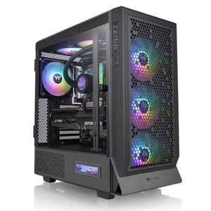 THERMALTAKE CERES 500 TG BLACK ARGB MID TOWER CHASSIS *เคส
